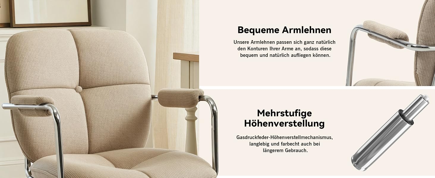 Beiges Ecksofa mit mehreren Ansichten mit Kissen und Armlehnen. Modernes minimalistisches Design mit klaren Linien und neutraler Polsterung.
