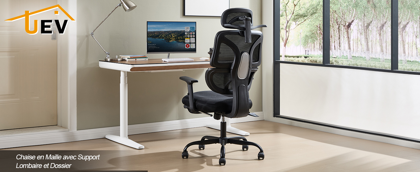 Chaise de bureau ergonomique