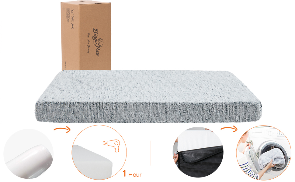 lit chien moyen grande taille memoire de forme impermeable orthopédique apaisant lavable