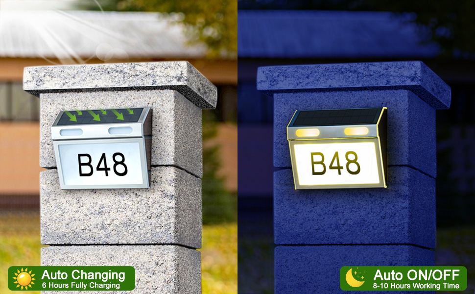 modern house numbers
