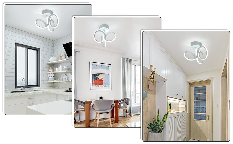 farbige LED-Deckenleuchte