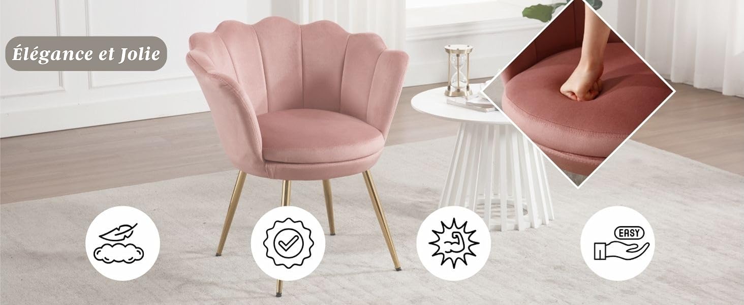 fauteuil 1 place fauteuil moderne fauteuil dore chaise doree faueuil chambre adulte