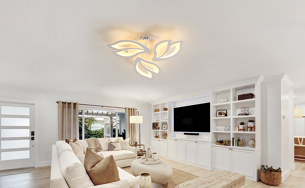 Moderne LED-Deckenlampe