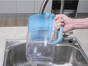 carafe filtrante à eau