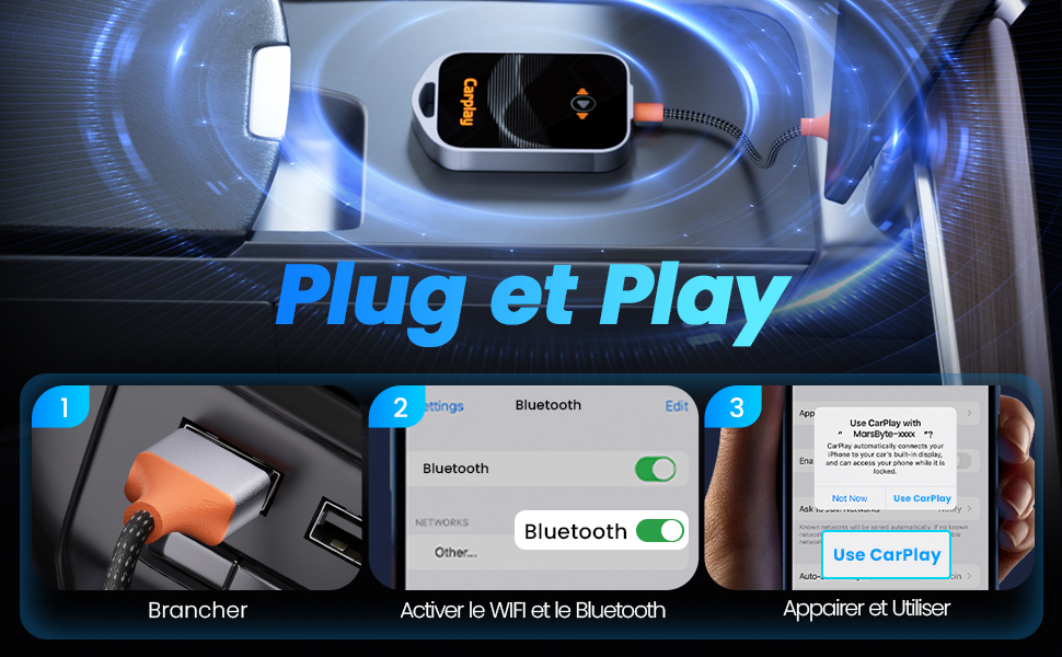 Adaptateur CarPlay sans Fil