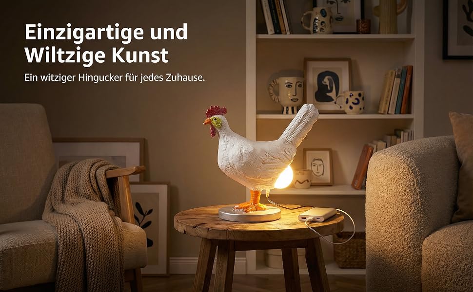 Der Text weist auf 'Einzigartige und bedeutende Kunst' hin. Innenraumszene in warmen Tönen mit beleuchteten Glaskunstwerken oder Skulpturen auf Holzmöbeln vor dunklem Hintergrund.