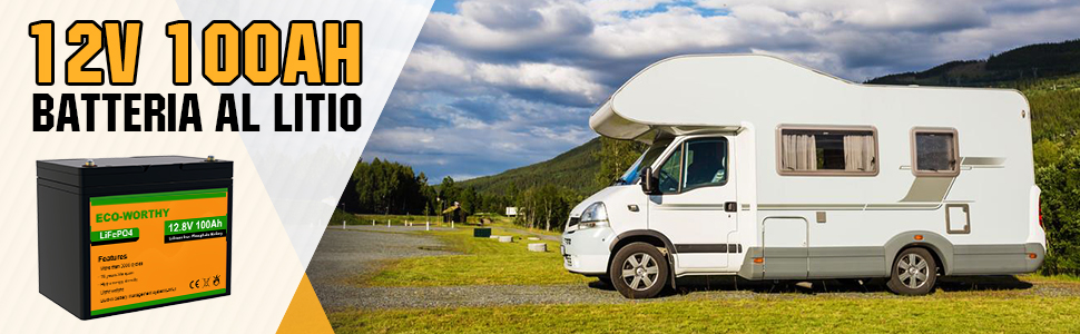 100ah batteria al litio