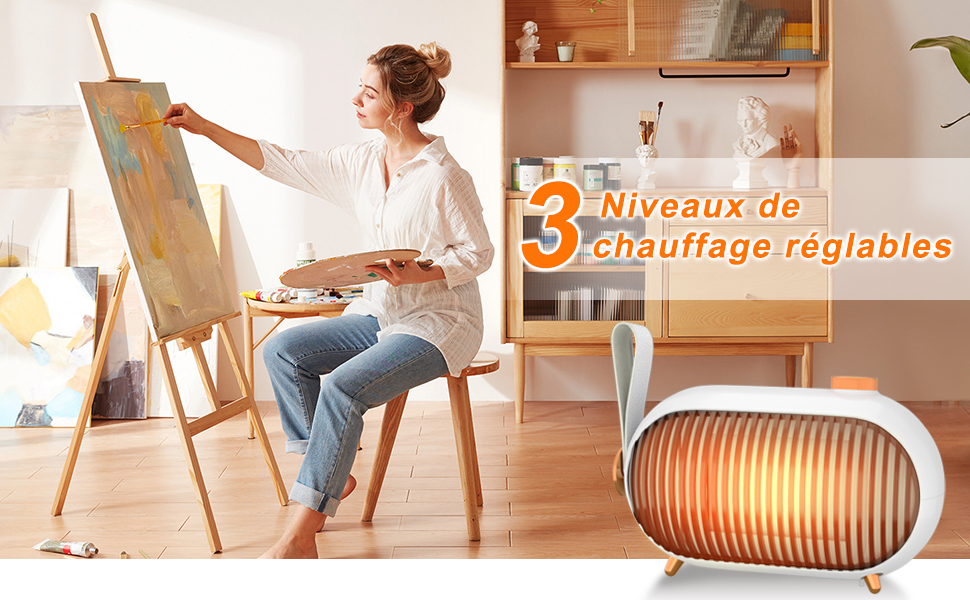 Calefactor con ventilador