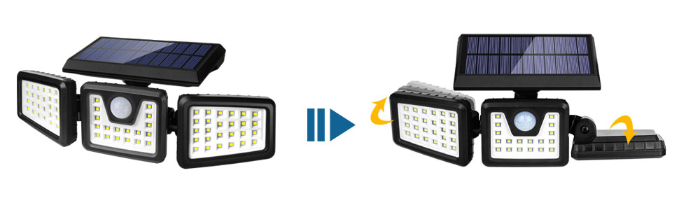projecteur solaire exterieur