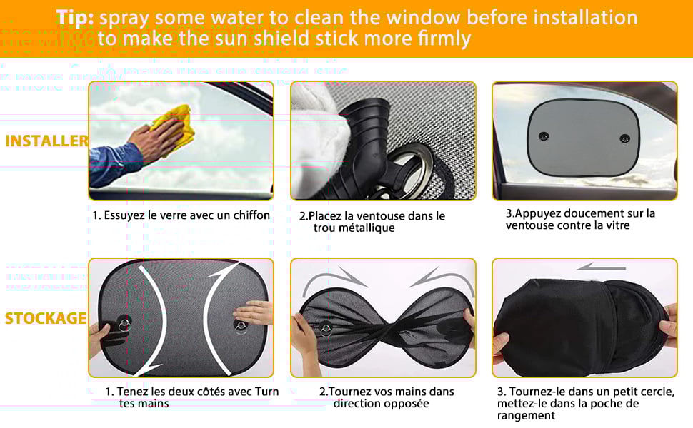 Pare Soleil Voiture bébé