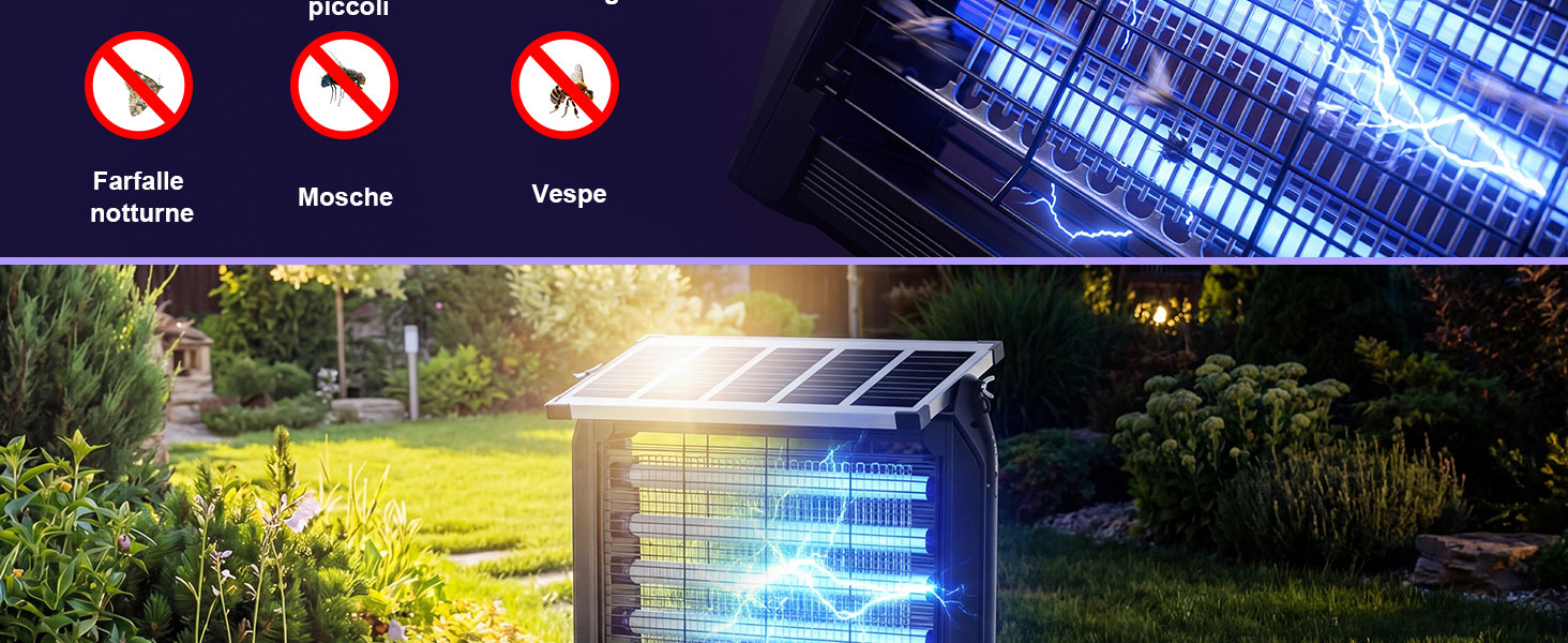 Le texte indique « Calibración », « Sensores », « Vigas ». Installation de panneaux solaires montrée en extérieur avec une superposition d'interface numérique bleue affichant les capacités de visualisation et de surveillance des données.