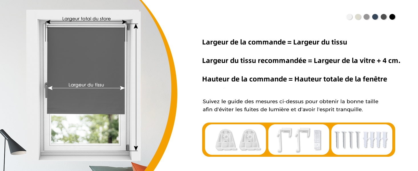 Schéma technique montrant les dimensions et les spécifications des fenêtres en français, avec des illustrations détaillées des cadres et des composants des fenêtres.
