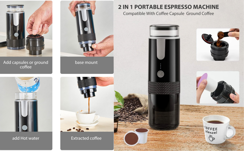 Macchina da caffè portatile