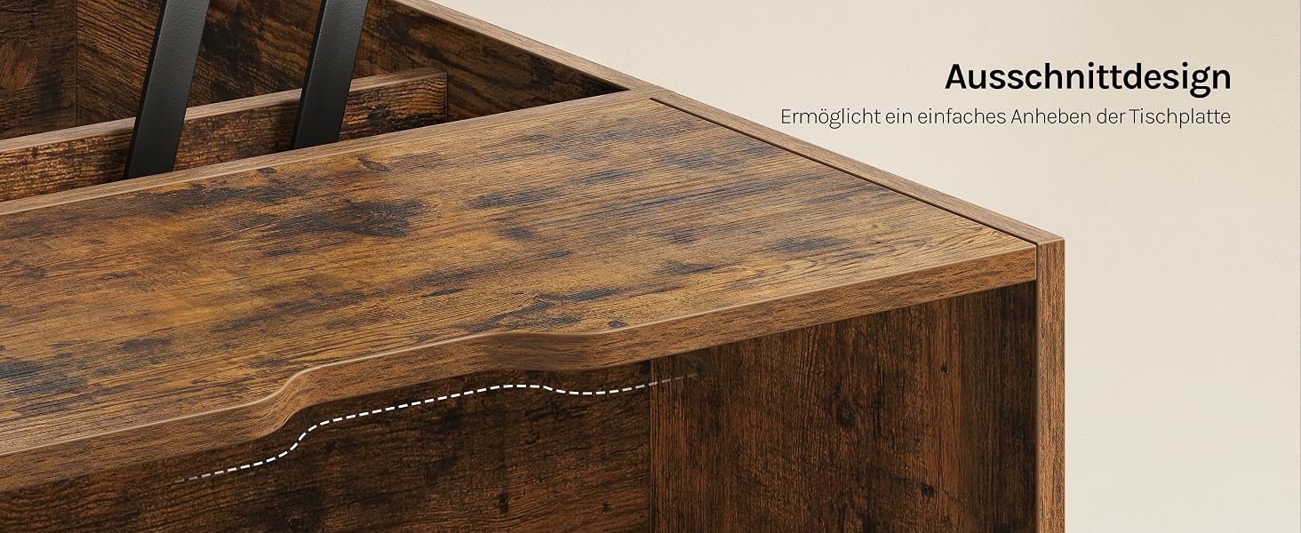 Der Text lautet „Schnittdesign“. Details aus Holzmöbeln, die eine natürliche Holzmaserung und ein ausgeschnittenes Design aufweisen, wirken wie ein Schrank oder eine Tischoberfläche.