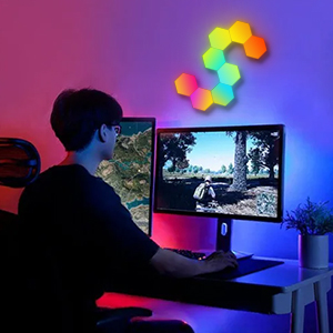 La sala de juegos - Reloj de pared LED