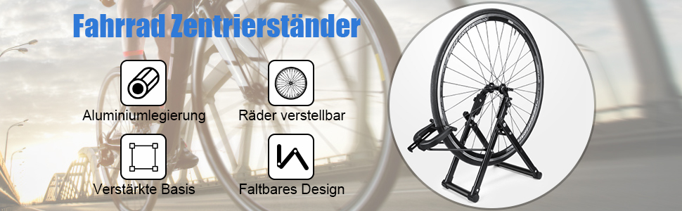 Support de centrage pour vélo.