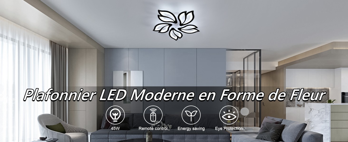 moderner LED-Deckenleuchter