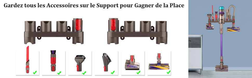 Support d'accessoires Dyson