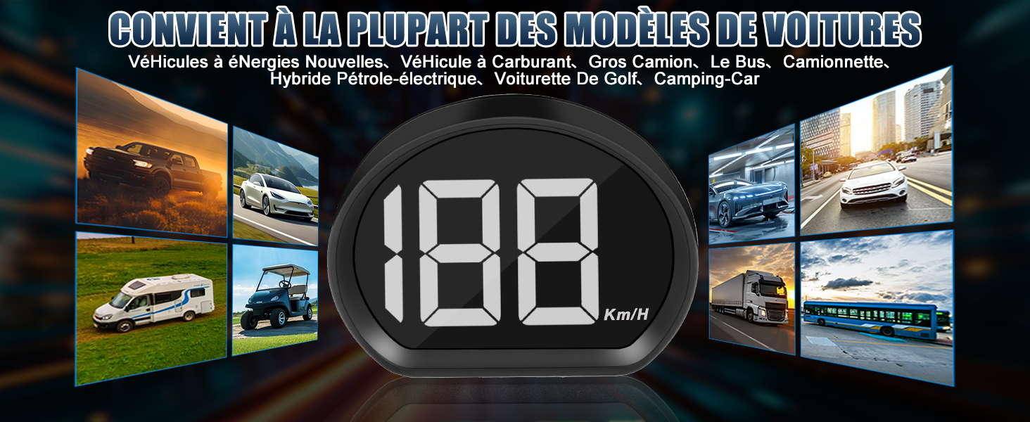 Display del tachimetro digitale che mostra 