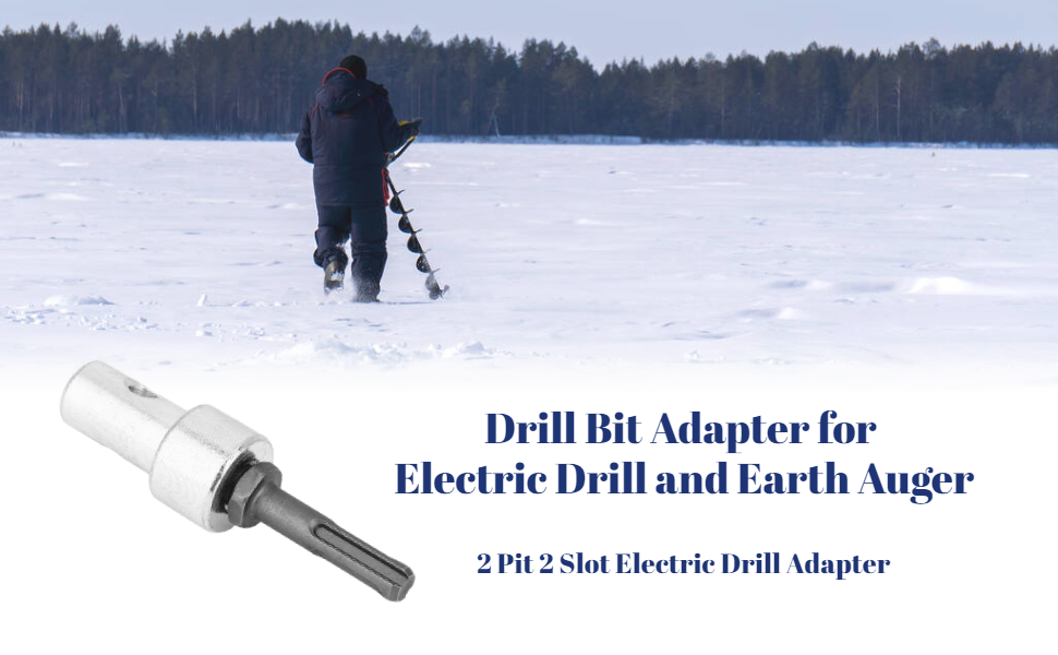 adaptateur hexagonal pour tarière