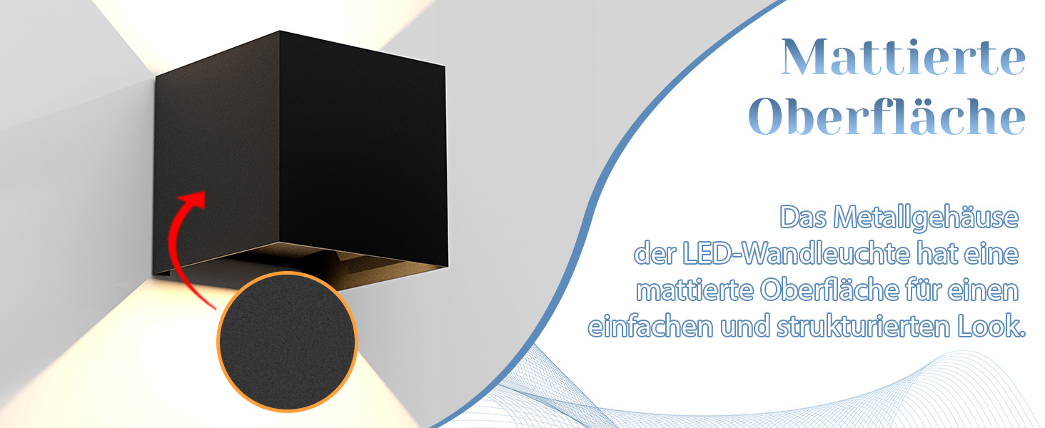 wandleuchten innen