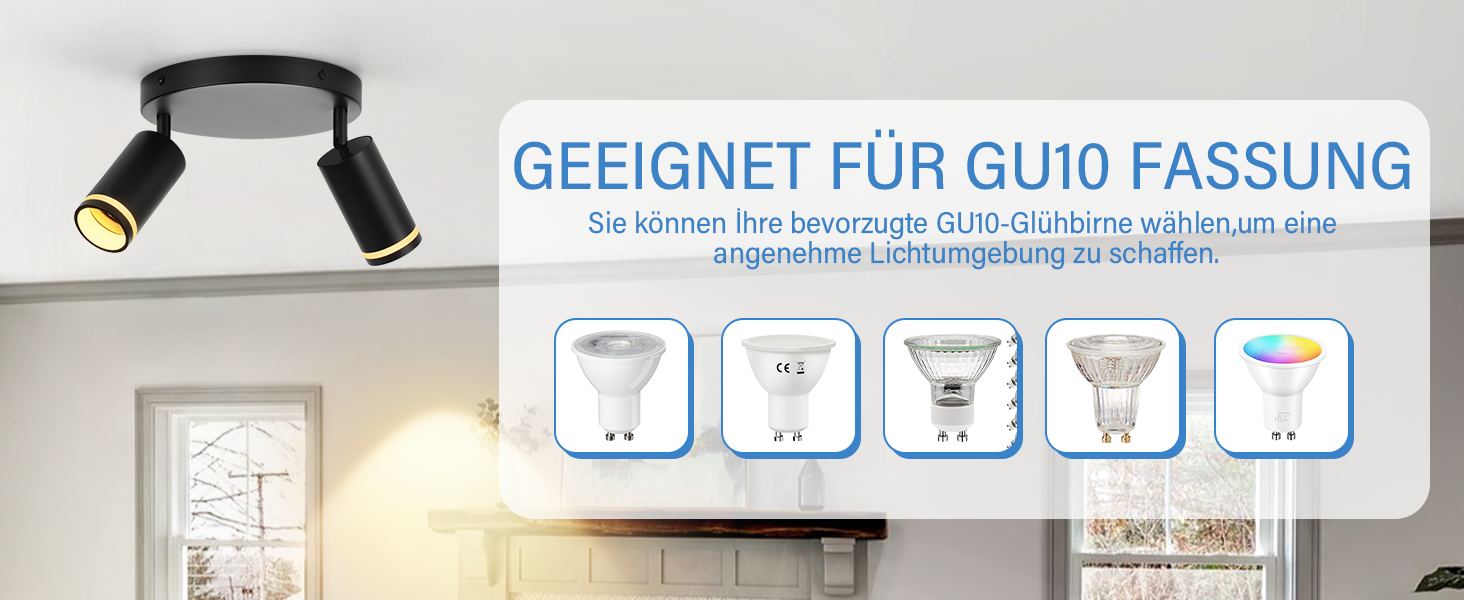 GU10 DECKENSPOTS