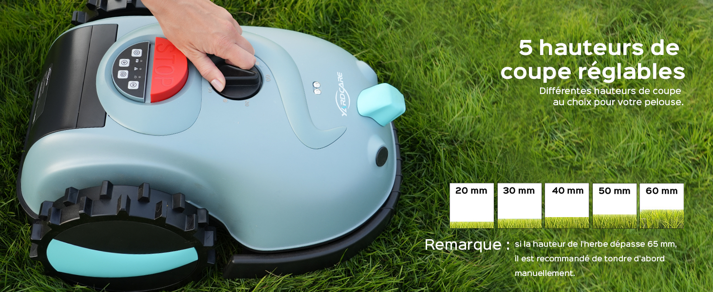 robot tondeuse gazon électrique