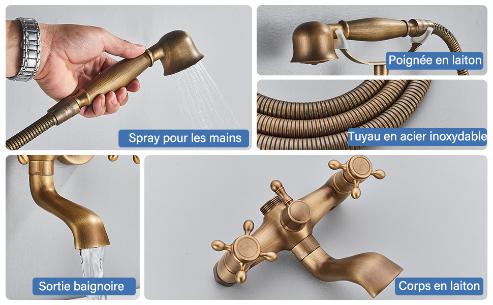 Robinet Baignoire Douche