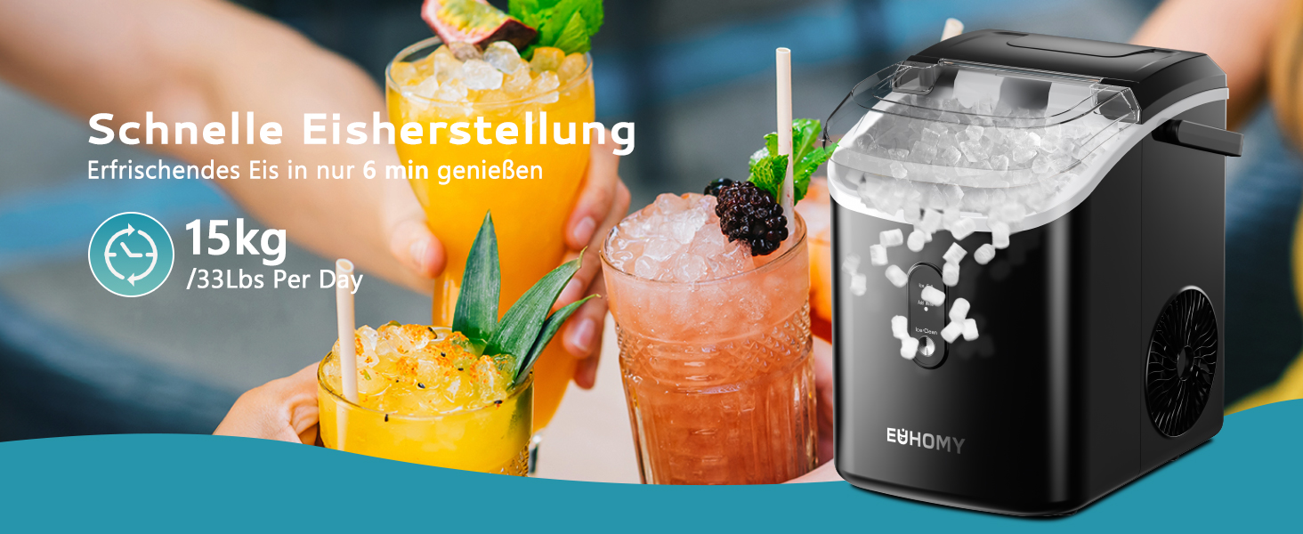 Eiswürfelmaschine 15kg