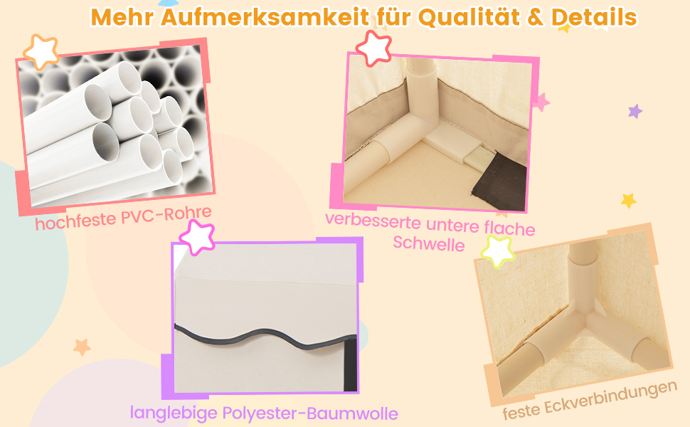 COSTWAY Kinderspielhaus