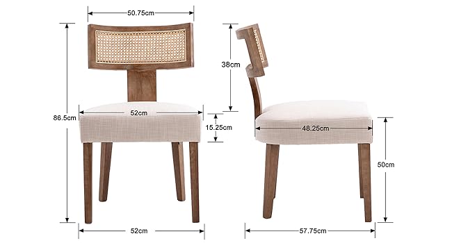 chaise salle a manger avec dossier