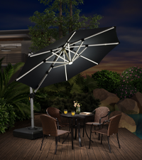 garden umbrella heavy duty patio umbrella protective case garden umbrella with lights