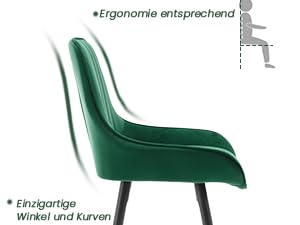 WOLTU Barhocker Barstuhl Küchenhocker Tresenhocker Bistrohocker Design Hocker