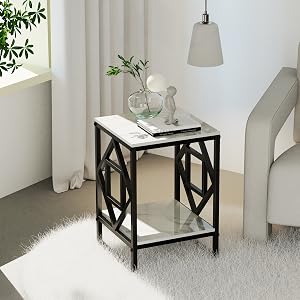 table salon marbre