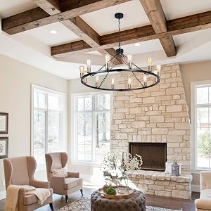 living room chandelier