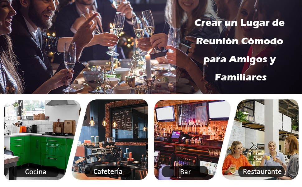 Taburete de Bar Apilable