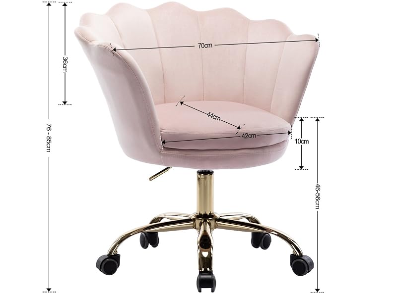 chaise bureau beige