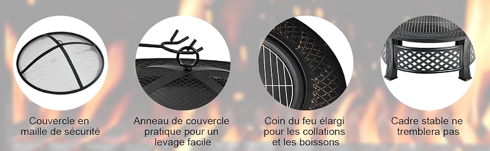 Brasero Extérieur