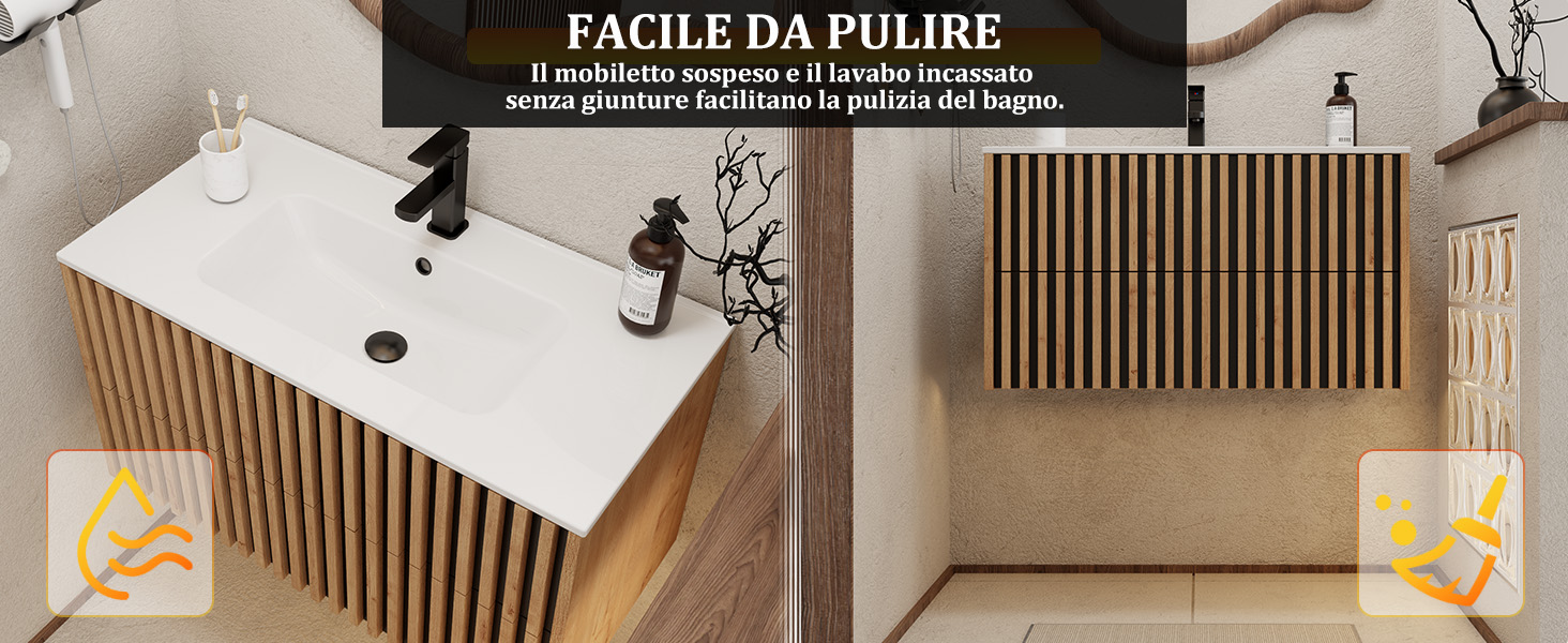 Mobiletto Bagno Sospeso