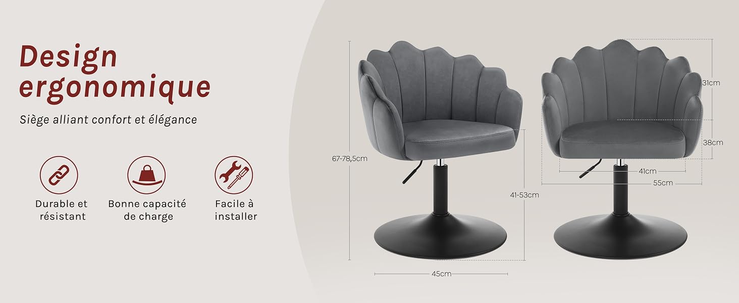 Chaise de Coiffeuse