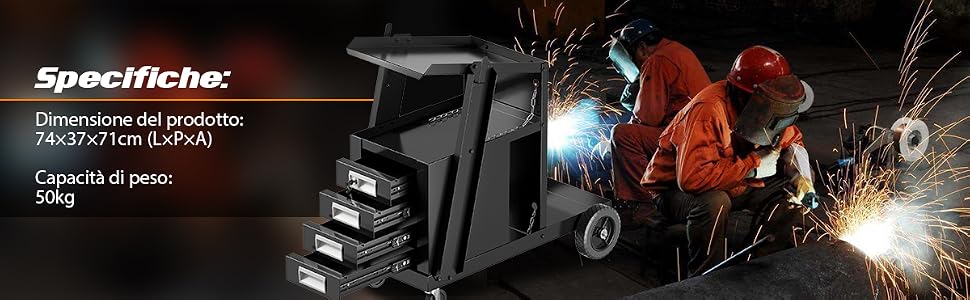 Carrello Porta Saldatrice