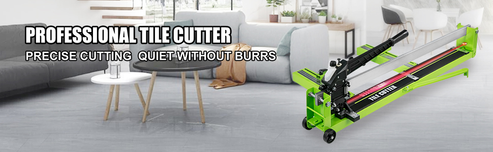VEVOR 6-15 Mm Coupe Carrelage Manuel Coupe-Carreaux Coupeur De Carrelage 1000 Mm 10 Coupe-carreaux de Céramique de Précision