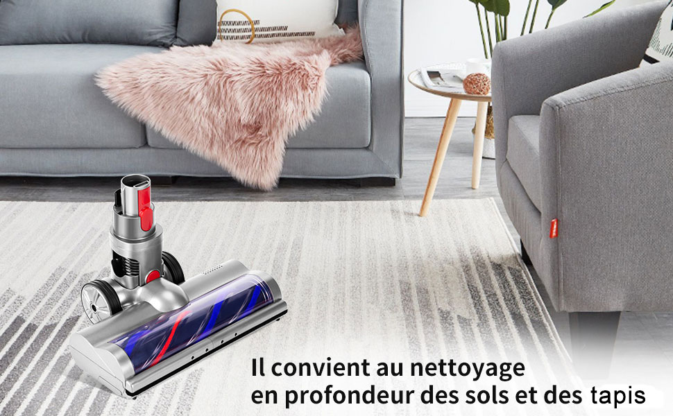 KENVOR Tête de brosse à rouleau électrique 