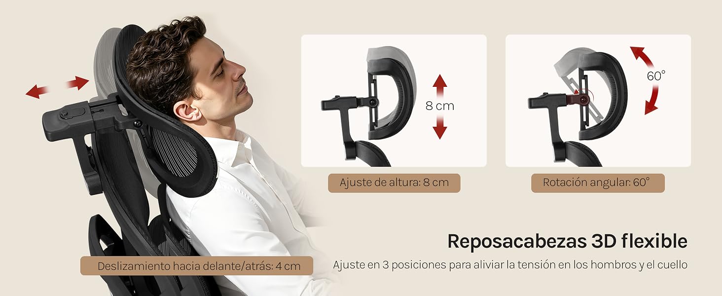 El texto dice «Responsivebeam 3D Flexible». Muestra a una persona sujetando un dispositivo de juego con una interfaz táctil responsiva, que incluye dos cajas de embalaje de productos con elementos de diseño circular rojos para una tecnología 3D flexible.