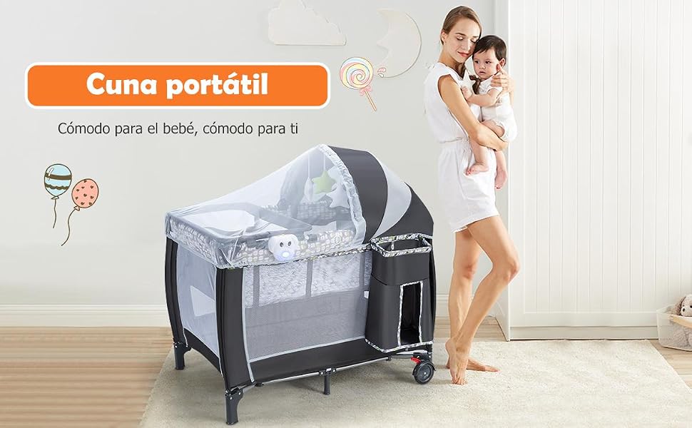 Cuna de Viaje para Niños