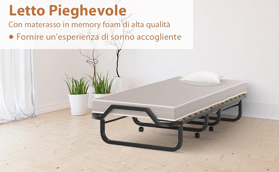 Materasso Pieghevole Brandina Matrimoniale Pieghevole Apollo