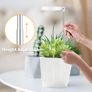 Lámpara de crecimiento de plantas, lámpara para plantas de interior, lámpara LED hortícola para plantas de interior
