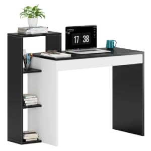 Postes de Travail Informatiques Bureau d'Ordinateur, Bureau d'Étude, Bureau avec Étagère