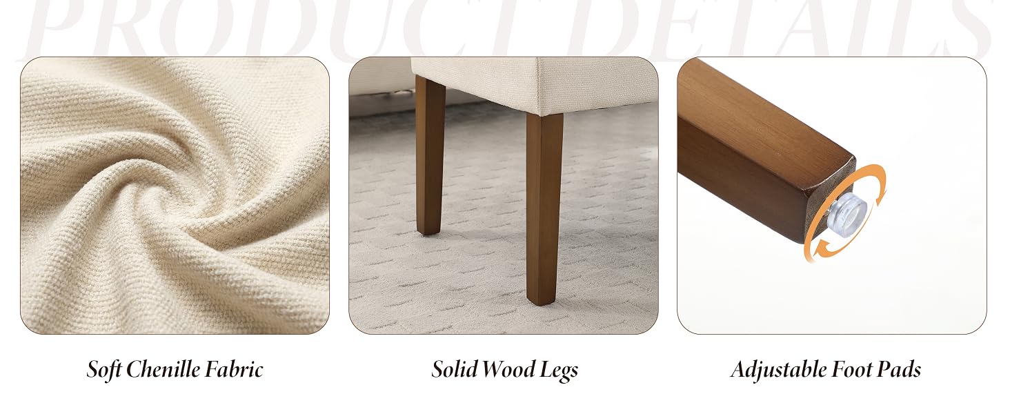 Multiple product images showing different angles of wooden furniture legs or feet, displaying various finishes and designs.
