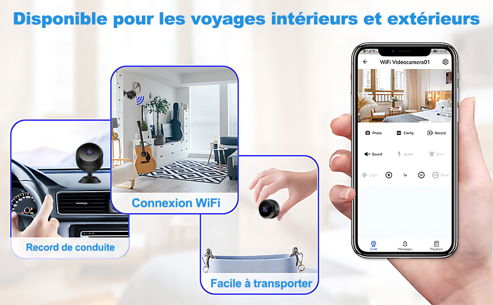Série de captures d'écran de l'interface d'un smartphone montrant des écrans d'applications avec diverses options de menu et paramètres. Vues multiples de la conception de l'interface des applications mobiles.